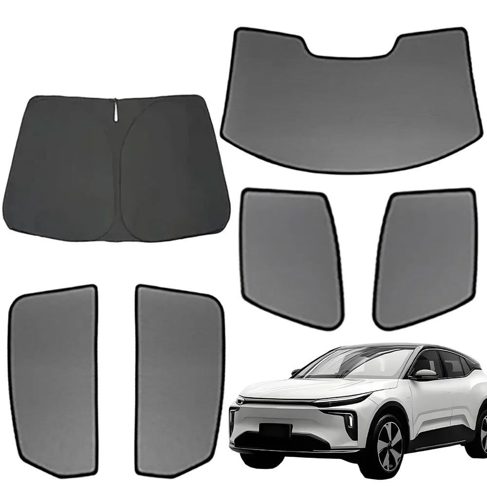 Car Front Rear Windshield Sunshade Set For BYD Atto 3 2022-2025 Window Sun Blockers Shade Curtains Window Cover Auto Accessories