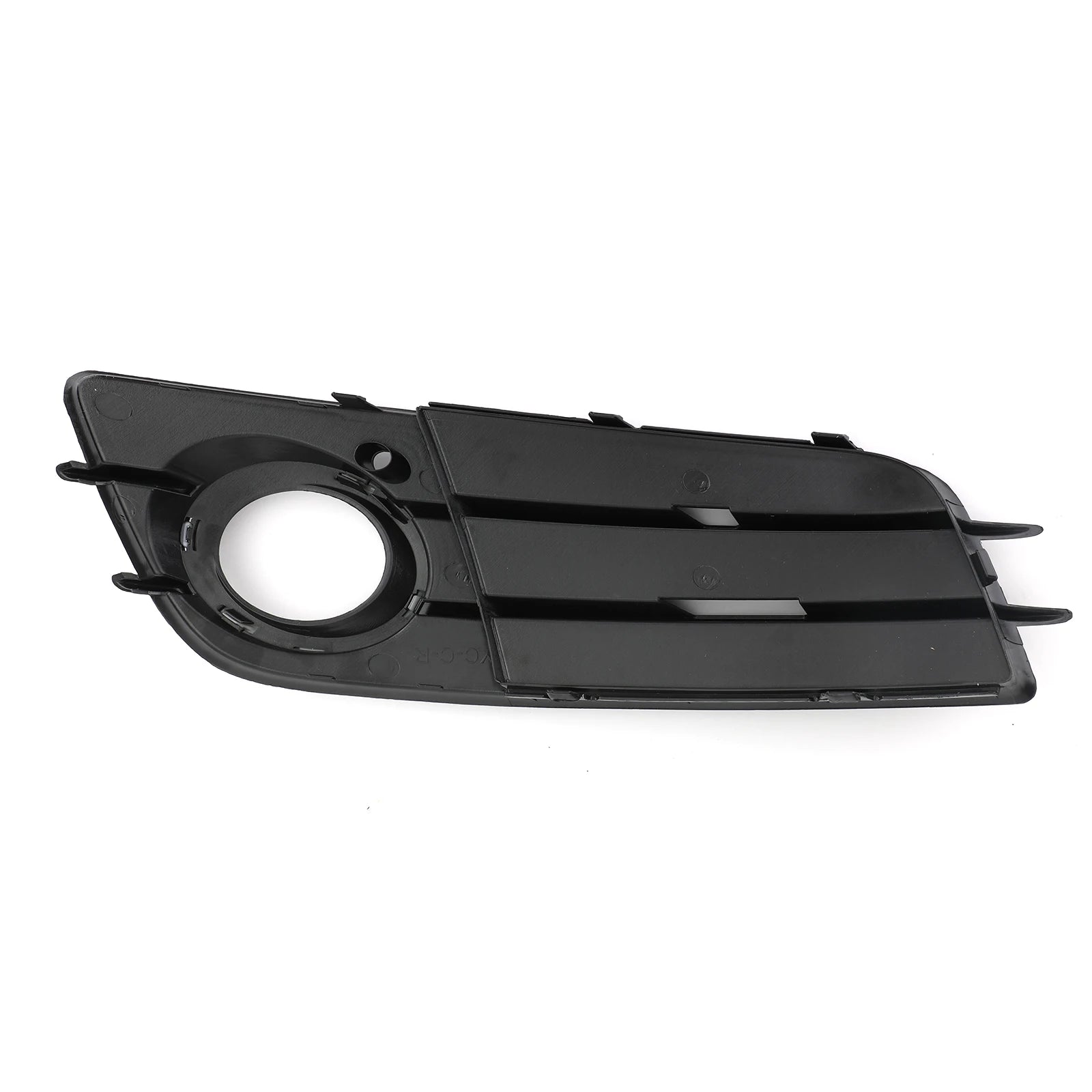 Front Bumper Black Fog Light Grille Cover For Audi A4 S-LINE S4 2008-2012 8K0807681C/8K0807682C Fog Light Cover