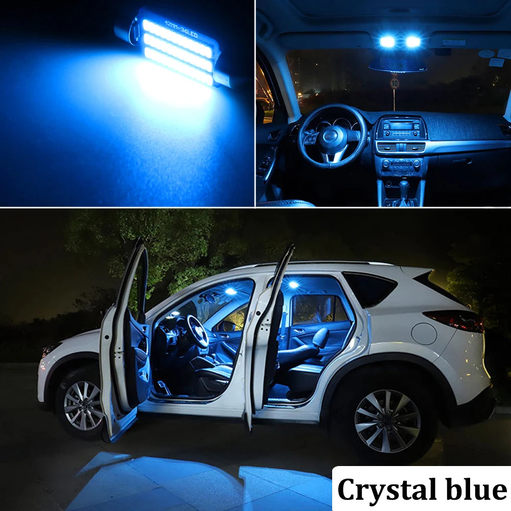 ABRIGHT Car Interior LED Light For Nissan Versa 1 2 Note 2007 2008 2010 2012 2013 2014 2015 2016 2017 2018 2019 2020 Accessories