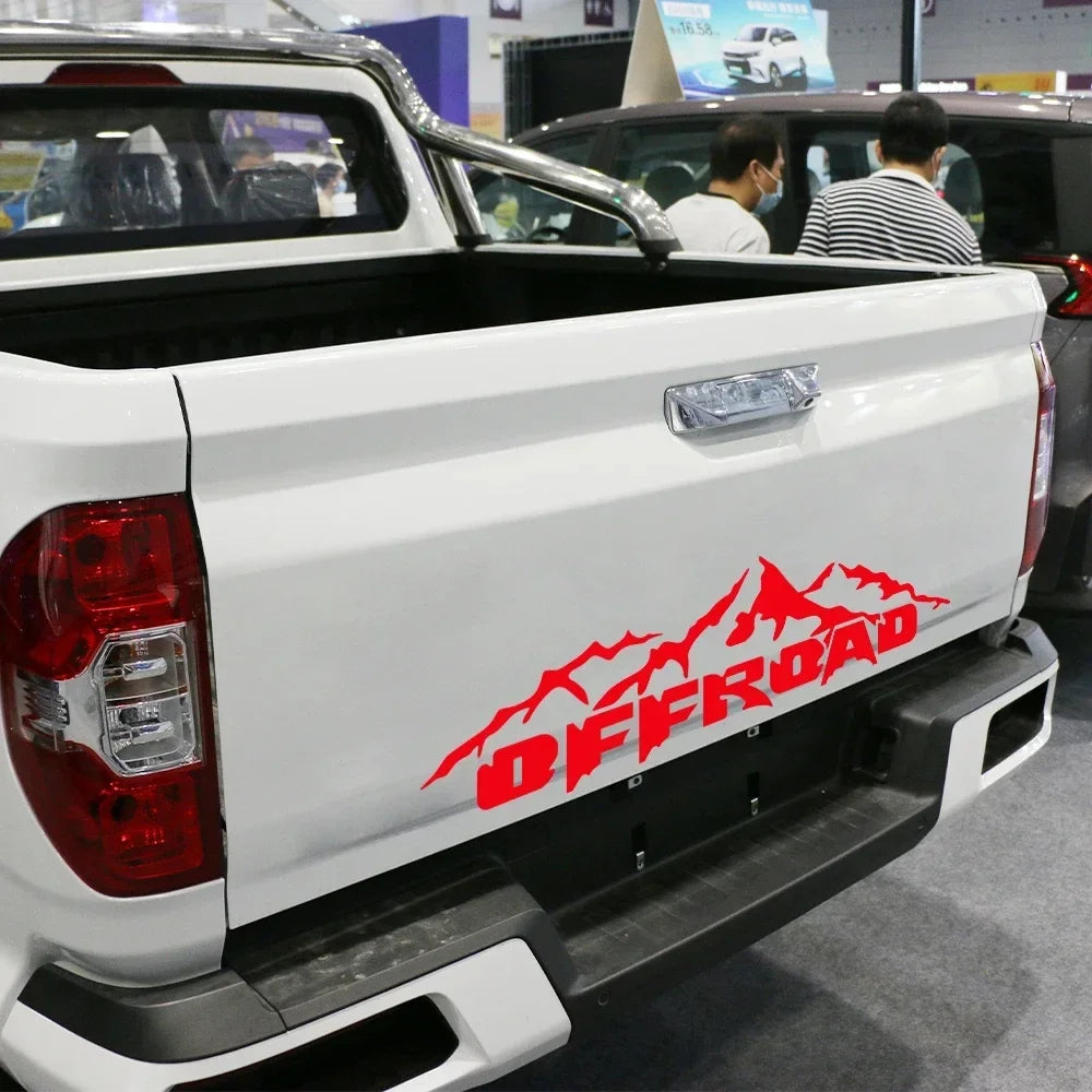 Off Road Car Sticker Truck Pickup Door Vinyl Decal DecorationAccessories For Isuzu Dmax Ford Ranger F150 Toyota Hilux GWM 4x4