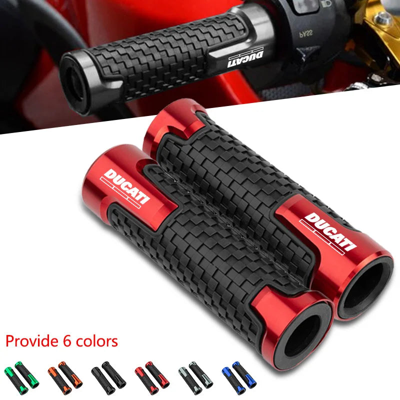 Motorcycle Non Slip Handlebar Grip Throttle CNC Hand Bar Grips For Ducati Monster Panigale 748 749 999 1098 1199 1299 1198 848 S