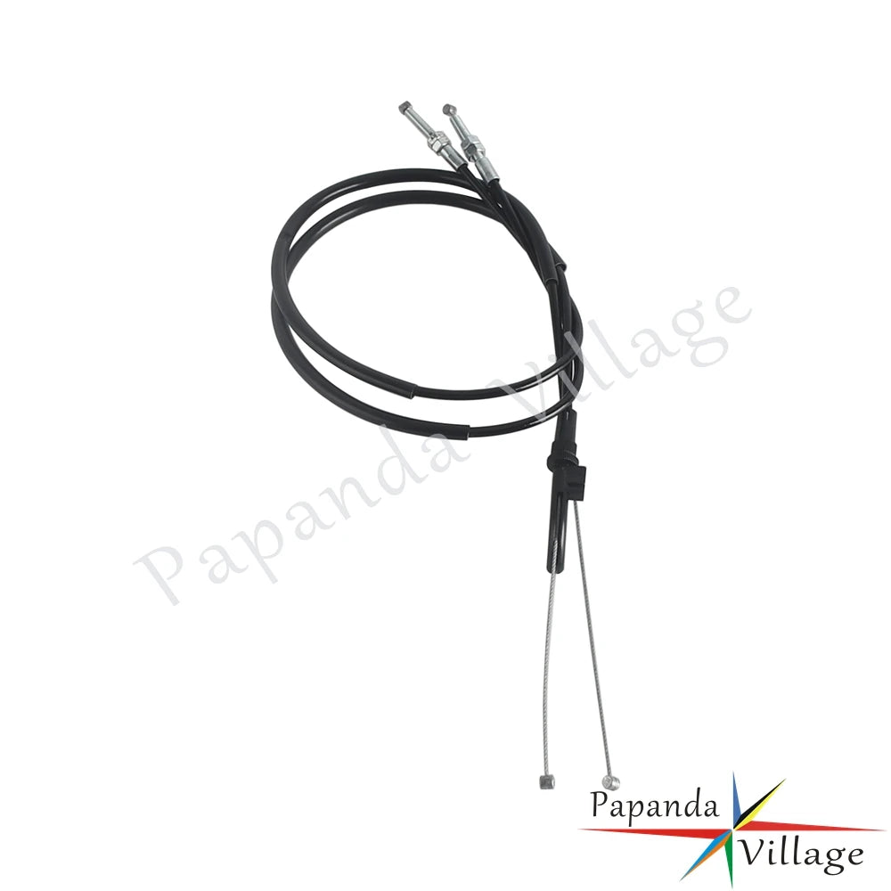 755mm Accelerator Line For Kawasaki EX250J EX250F EX250E Ninja 250R 08-12 Motorcycle Cable Throttle Control Wires Fueling Cables
