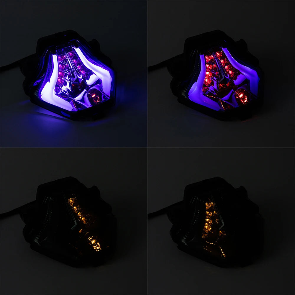 For YAMAHA YZF R3 R25 MT-07 MT07 FZ07 MT-03 MT-25 MT03 MT25 LED Brake Tail Light Turn Signal Integrated Lamp