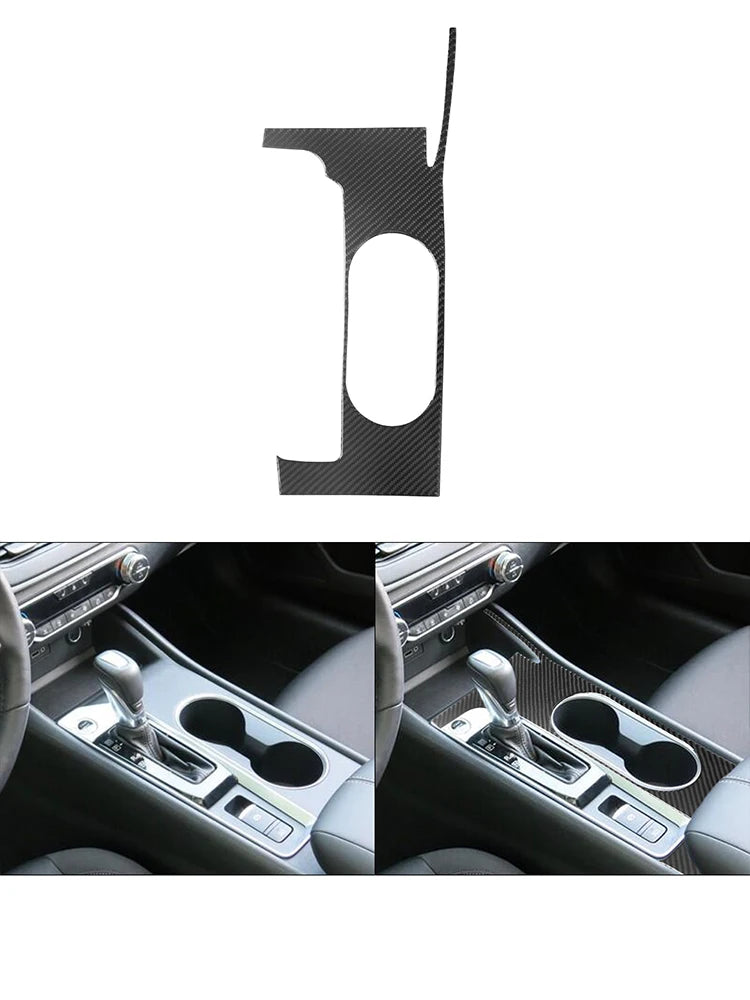 Car imitation Carbon Fiber Sticker For Nissan Altima 2019 2020 2021 2022 2023 Car interior Decorative accessories