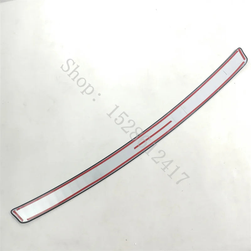 For NISSAN Rogue t32 2014 2015~2020 stainless Trunk Trim right Bumper Protector Door Sill Cover car Sticker Trim Car Accessories