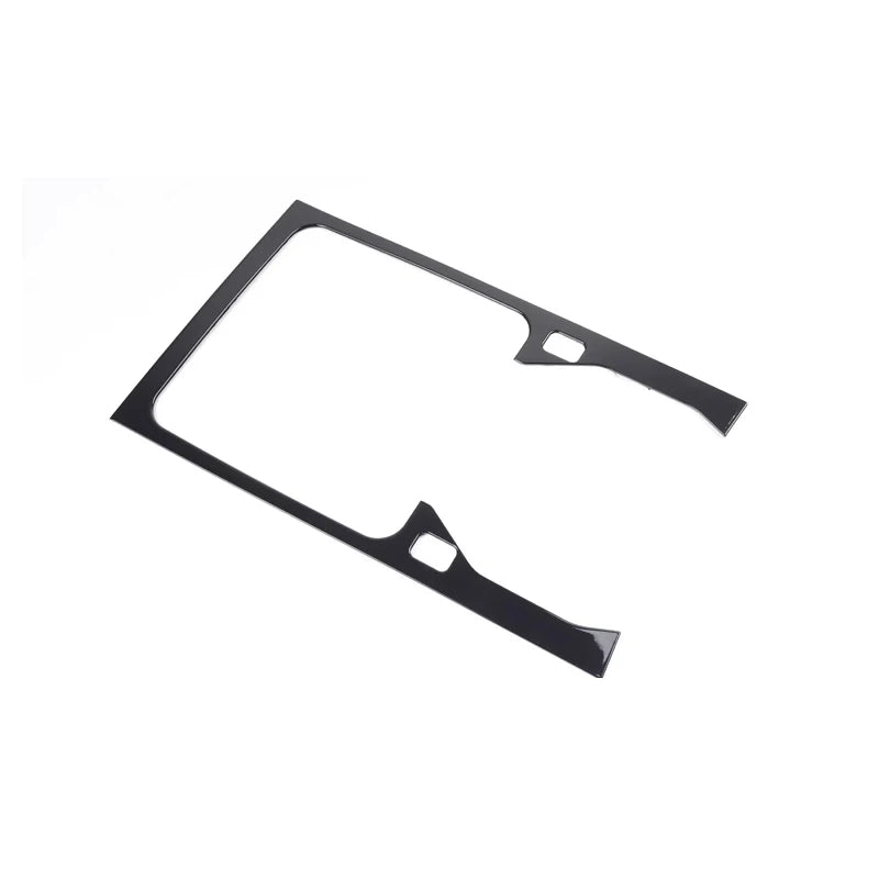 1pc ABS Car Central Control Storage Box Cup Trim Decoration Cover Sticker Frame for Land Rover Defender 20-24 Interior Accessory