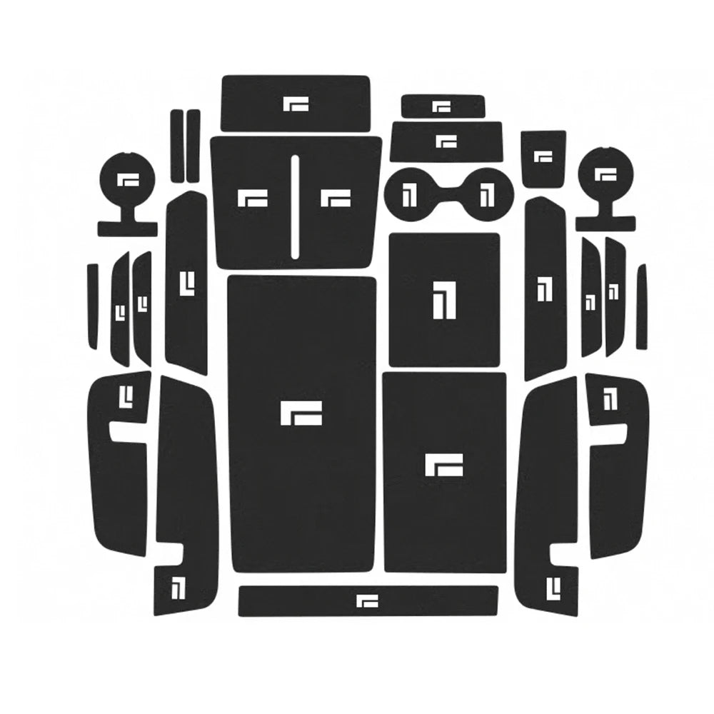Center Console Pad Armrest Box Storage Compartment Pad Waterproof For BAIC JISHI Polestone 01 Rox 01 Car Interior Accessories ﻿