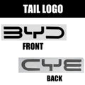 Car Styling Front Hood Bonnet Rear Trunk Cover Sticker Decor For BYD Atto 3 Yuan Plus Song Plus Seal Seagull Dolphin Sealion