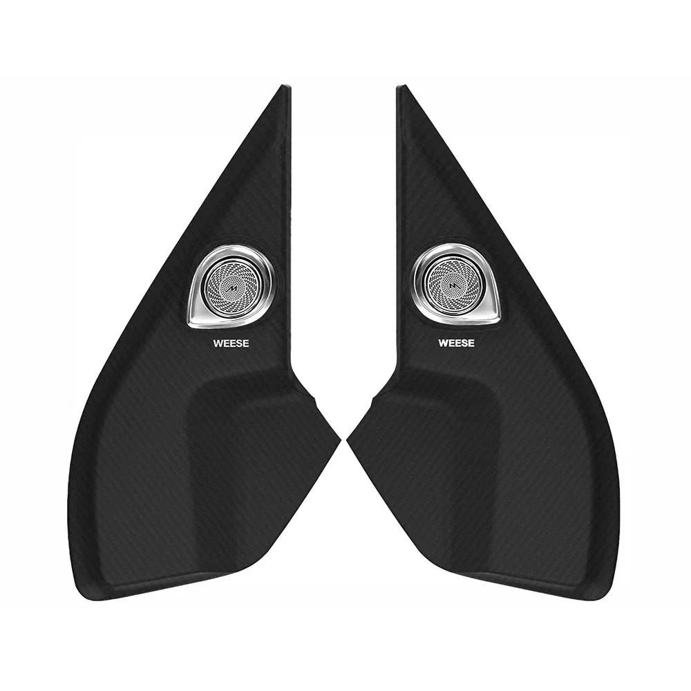 WEESE Rotating Light A-Pillar Speaker Dry Carbon Fiber – Hi-Fi Audio & Atmosphere for Land Rover Defender 90/110/130 (2020-2026)