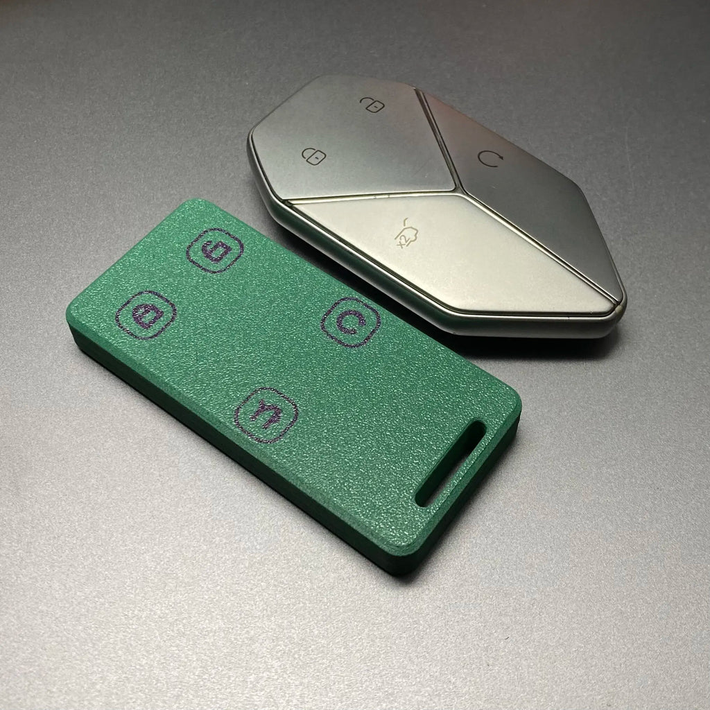 Car Key Fob Shell Cover for BYD Leopard 5 8 EV Formula Titanium 3 Ti7 Modified Remote Control Key Protective Case Accessories
