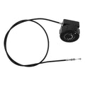 Exercise Bike Resistance Knob Replacement Assembly Indoor Cycling Brake Knob 117.5cm Line Length Stationary Bike Parts Fitness