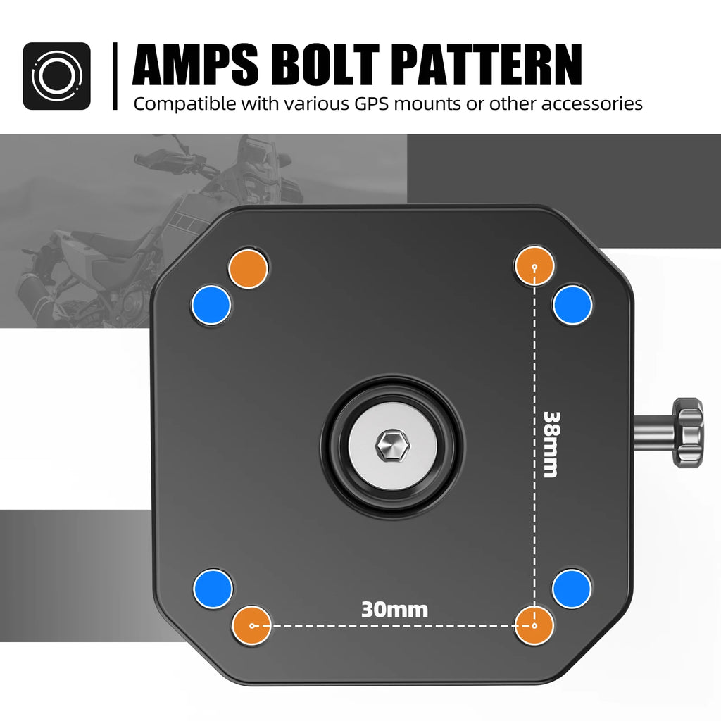 Universal For Yamaha Tenere 700 XTZ07 T700 Motorcycle GPS Holder Navigation Mount Adjustable For BMW R1200GS R1250GS R1300GS