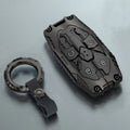 Key Case Cover For BYD Leopard 3 5 7 8 Ti3 Ti7 DENZA B5 B8 Remote Holder Keychain Accessories