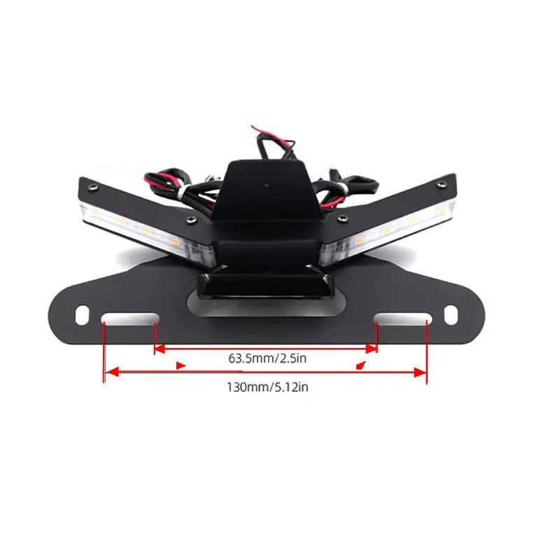 For Ducati Panigale V4R/S License Plate Holder Integrated Turn Signal Tail Tidy Fender Eliminator For Streetfighter V4 V4S V2