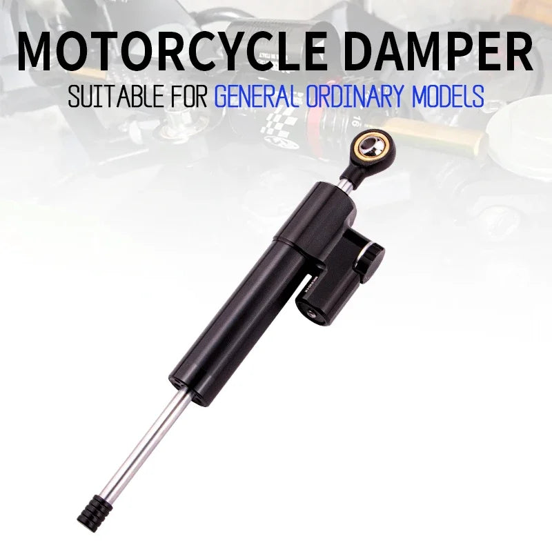 Modified Universal Steering Stabilize Damper Bracket Motorcycle 256mm FOR YAMAHA MT 03 07 09 R3 Honda Suzuki Kawasaki Ducati KTM