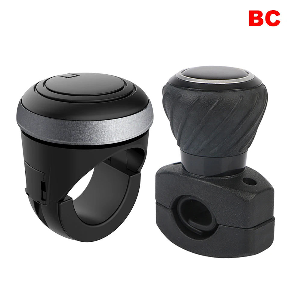 Labor Saving Control On The Car Steering Wheel Turning Ball Handle Rotary Steering Wheels Spinner Knob Steering Wheel Booster