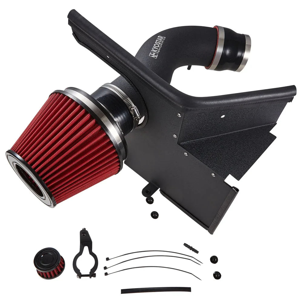 Cold Air Intake System Pipe Kit Fit for Audi B8 B8.5 S4 S5 Q5 SQ5 3.0T 3.2L V6 Engine 2010+