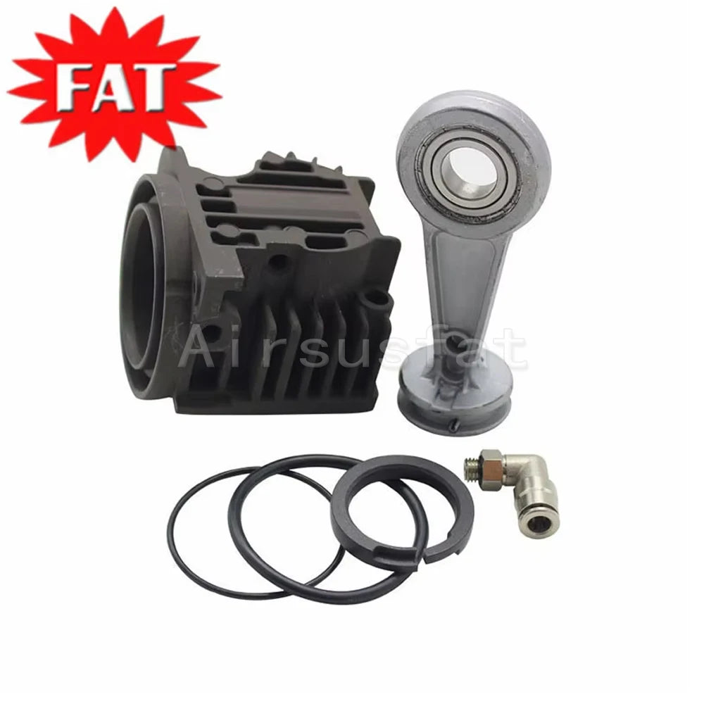 Air Compressor Pump Cylinder Head/Piston Rings/Piston Rod For Audi A6 C6 Q7 Touareg Range Rover L322 Cayenne 7L0698007 7L8616006