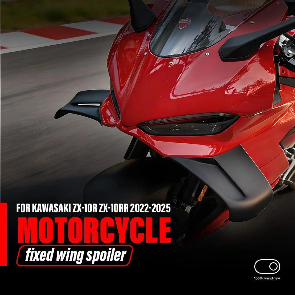 New Motorcycle Winglets Spoiler V2 wings Fixed Wing For Ducati Panigale V2 V2S V2R 2025-2026 Side Panels Fairing Accessories