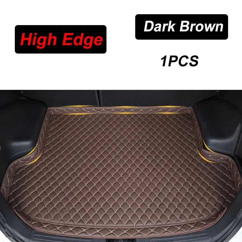 For Land Rover Defender L663 110 5-seats 2020-2026 Leather Car Rear Trunk Mats Anti Dirty Floor Tray Liner Interior Accessories