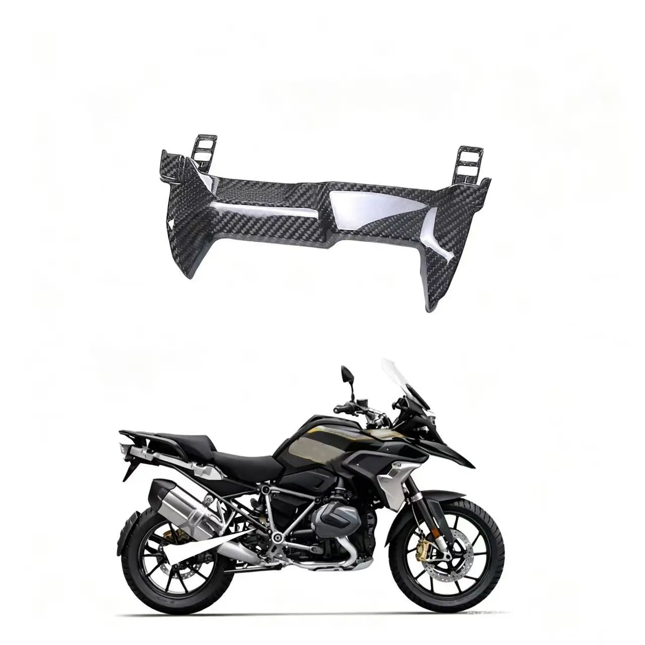 Suitable for BMW R1200GS 1250 GS Waterbird motorcycle modified carbon fiber housing fairing accessories pedal fender