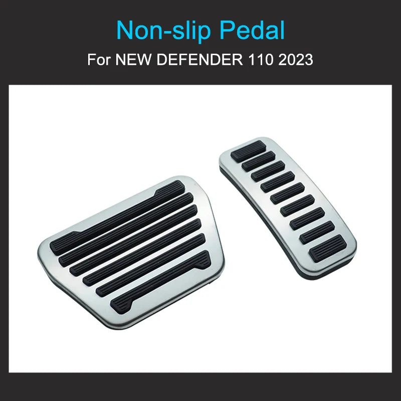 90 110 2020-2024 Non-slip Accelerator Pedal for Defender Upgrade the Brake Accelerator Pedal for Land Rover Defender