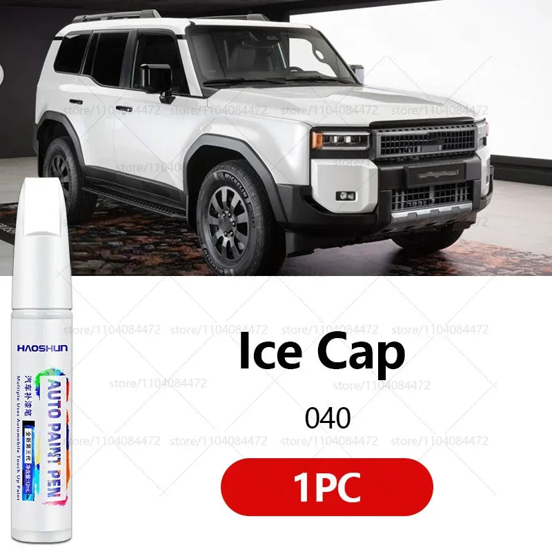 قلم إصلاح طلاء السيارة، ملحقات إصلاح خدوش الطلاء، أسود 202، أزرق 8X0، أبيض 040 089 لسيارة تويوتا لاند كروزر 1951-2025