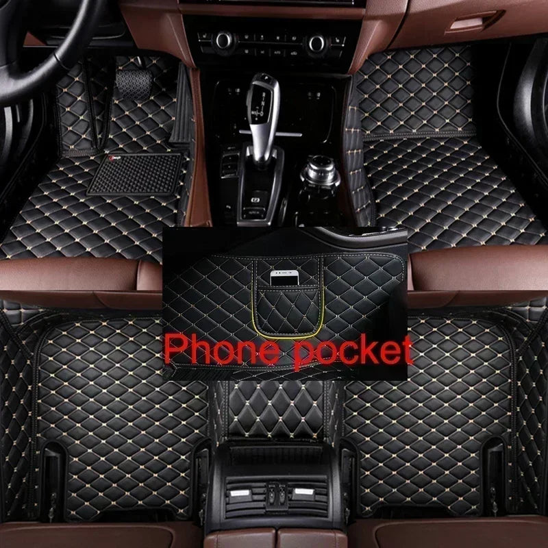 Custom Style Full Coverage Car Floor Mats for Mercedes Benz GLC 2016-2019 GLC Coupe 2016-2023 Car Accessories Carpet