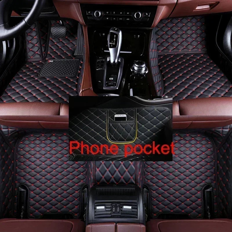 Custom Style Full Coverage Car Floor Mats for Mercedes Benz GLC 2016-2019 GLC Coupe 2016-2023 Car Accessories Carpet