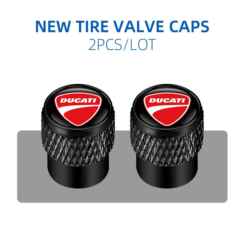 For Ducati Panigale Diavel Superleggera V4 V2 Scrambler Motorcycle CNC Aluminum Wheel Tire Valve caps Airtight cover