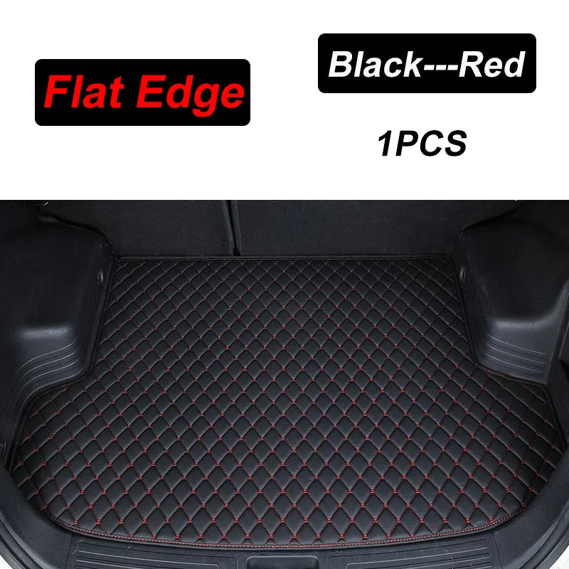 For Land Rover Defender L663 110 5-seats 2020-2026 Leather Car Rear Trunk Mats Anti Dirty Floor Tray Liner Interior Accessories