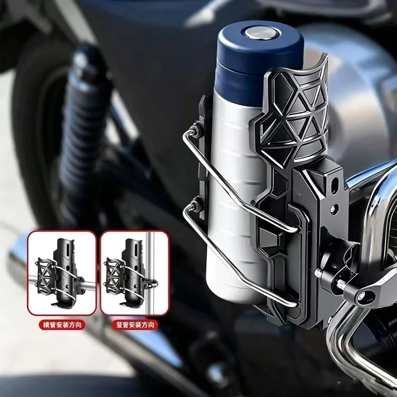 Motorcycle Water Bottle Holder 360° Rotatable For Honda Africa Twin CRF1000L CRF1100L CRF 1100 1000 L 650 Anti-Shake Cup Mount