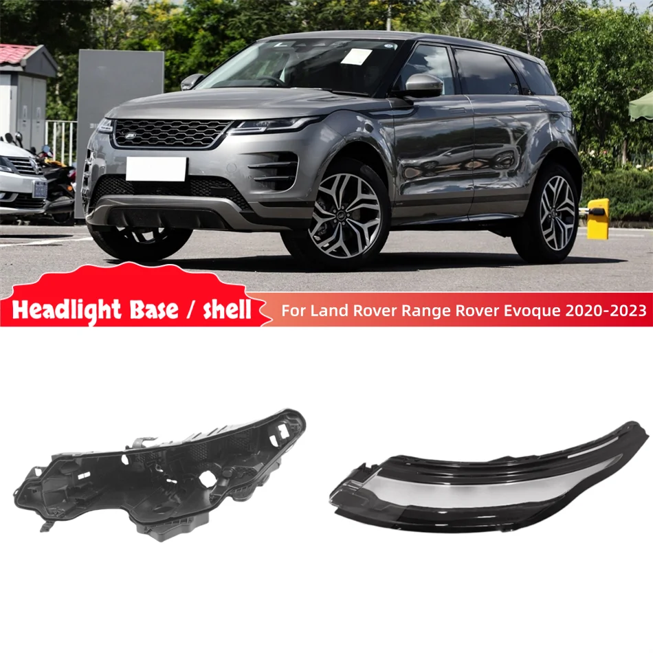 For Land Rover Range Rover Evoque 2020 2021 2022 2023 Car Interior Spare Parts Base Head Lamp Shell Back House Front Lamp Glass