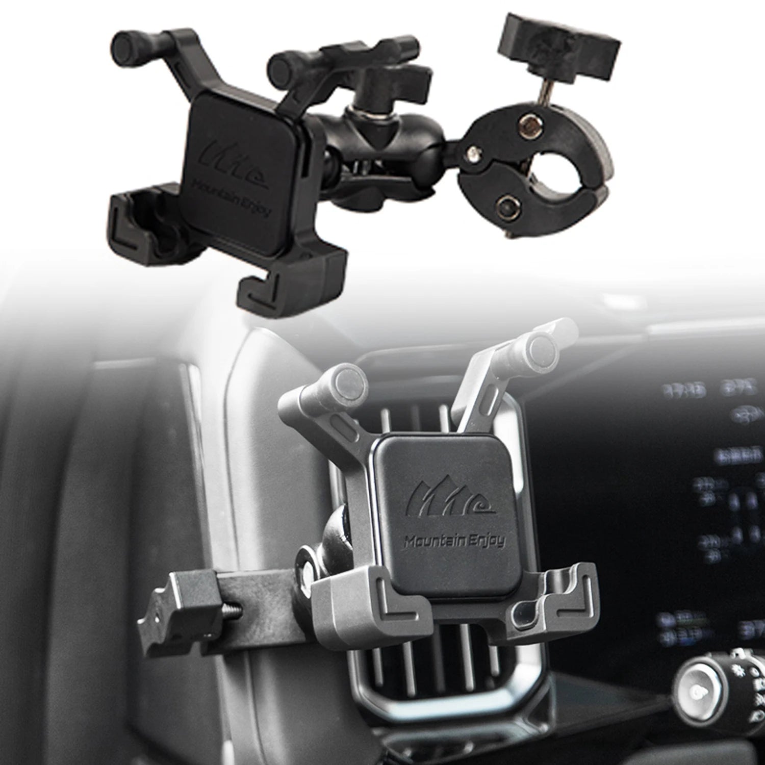 For BYD Fang Cheng Bao Leopard 8 2024 2025 Mobile Phone Holder Walkie-talkie Radio Bracket Offroad Digital Device Dash Mount