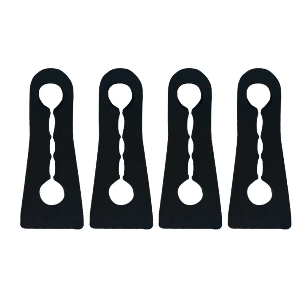 4x For Toyota Camry Corolla RAV4 Land Cruiser Prado Prius Yaris Door Lock Damper Buffer Seal Shock-Absorbing Damping Protector