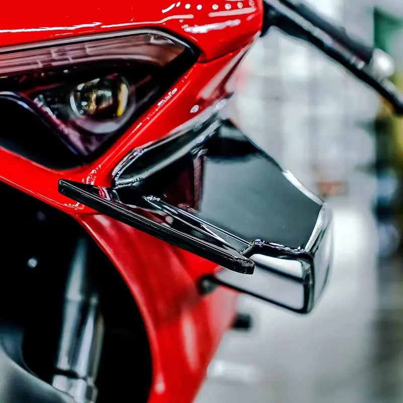 For Ducati Panigale V2 2020 2021 2022 2023 2024 Motorcycle Mirrors Winglets Aerodynamic Wind Side Wings Spoiler Fairing