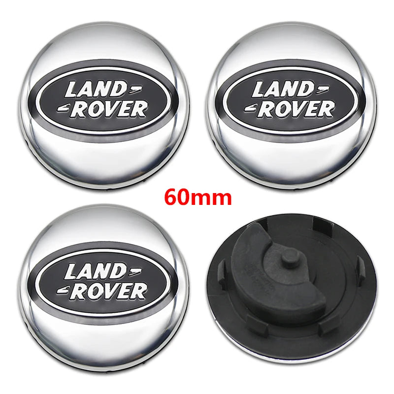 4Pcs 60mm Floating Wheel Center Caps Hub Cover For Land Rover Range Rover Discovery Evoque Sport Defender Velar Premium Pro