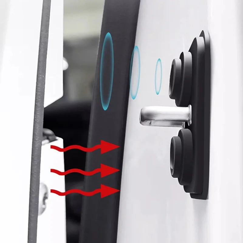 For ROX 01 Polar Stone (Jishi) 01 2023 2024 2025 2026 Car Door Lock Silicone Cover Limiter Protector Dust Proof Anti Corrosion