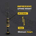 M BUNKER INDUST Heavy Duty 19400lbs Portable Hydraulic Recovery Jack For Off-Road Vehicles 4x4 Truck Emergency Rescue Tool