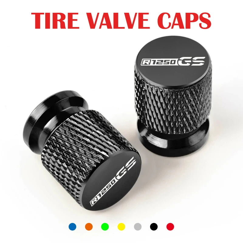 2Pcs Motorcycle Accessorie Wheel Tire Valve Stem Caps CNC Airtight Cover For BMW R1250GS ADVENTURE LC HP R1250GSA R 1250 GS