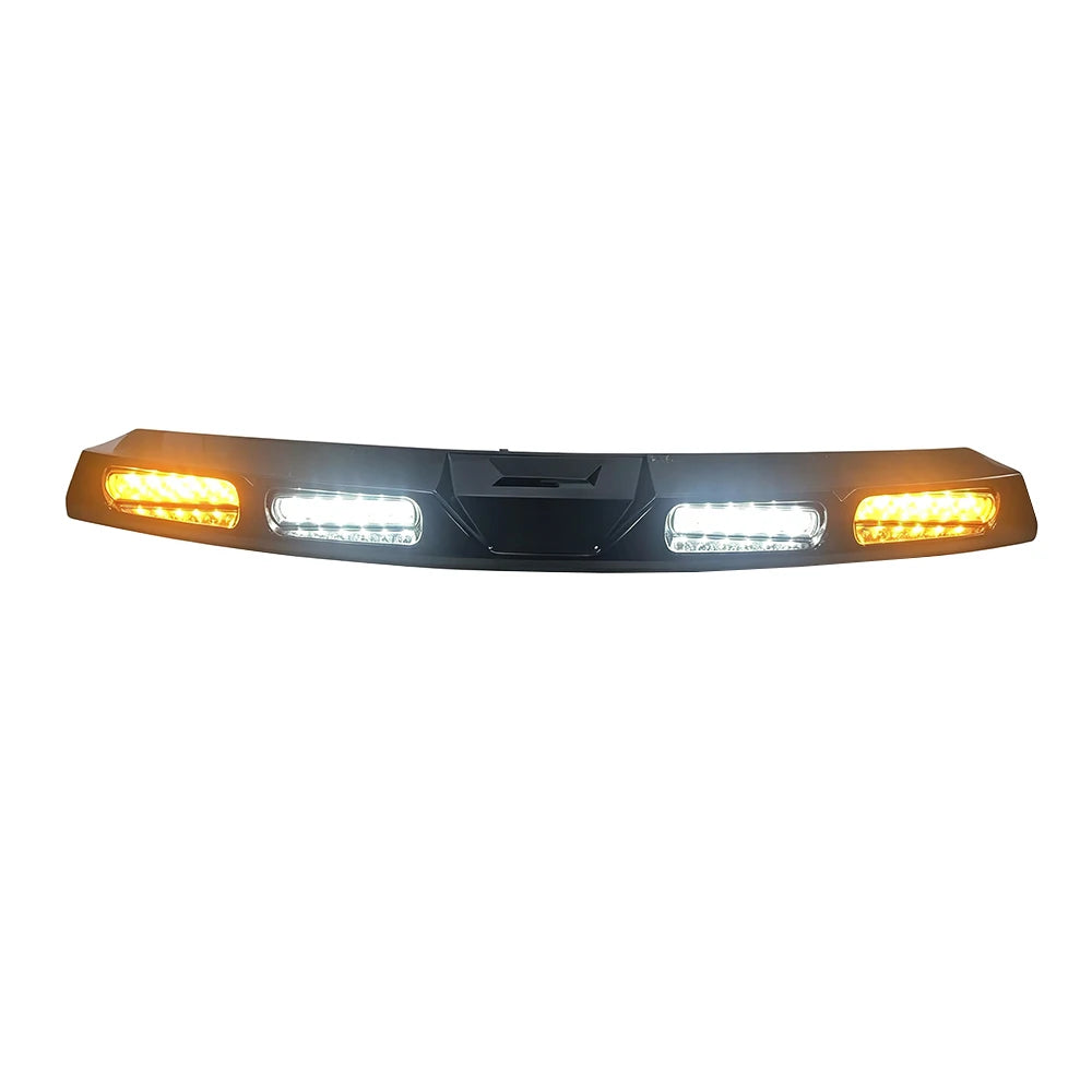 ABS Yellow And White Led Front Car Roof Light Fit for BAIC JISHI ROX 01 2024 -2026 Car Outdoor Off-road Spotlight Accessories