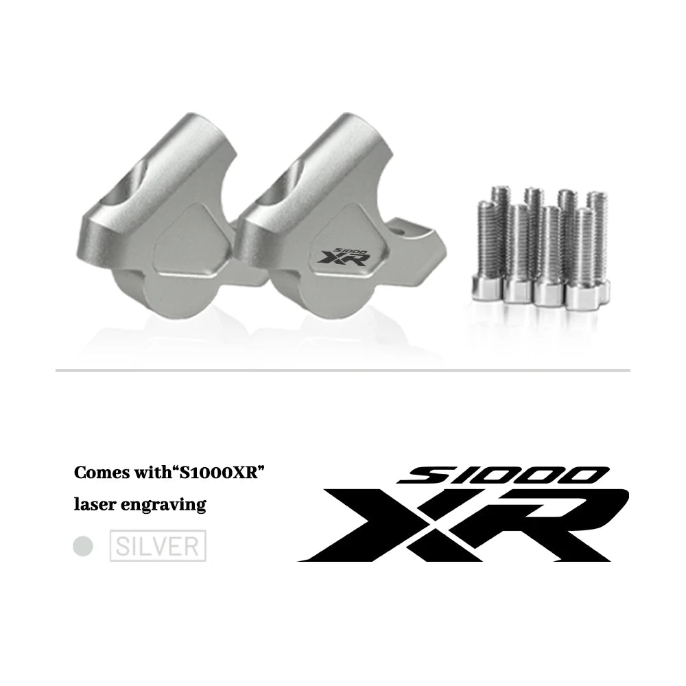 For BMW R1250GS R 1250 GS R1200GS LC Adventure ADV S1000XR Motorcycle  Handlebar Riser 32MM Drag Handle Bar Clamp Extend Adapter