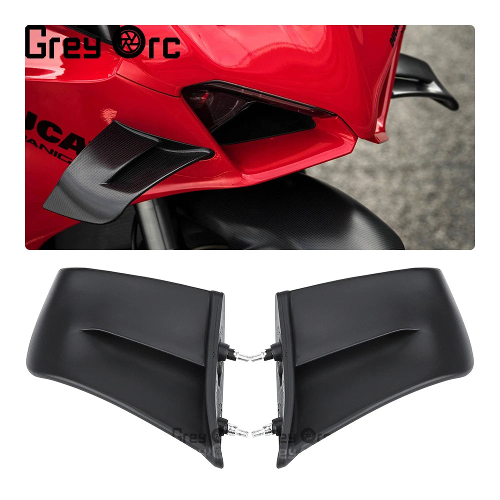 For Ducati Panigale V4 V4S V4R 2018 2019 2020 2021 2022 2023 Moto Accessories Winglet Aerodynamic Wing Kit Spoiler Deflector
