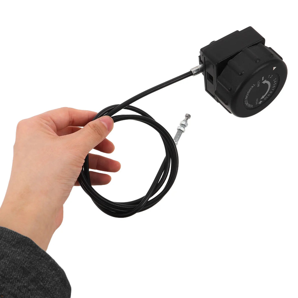 Exercise Bike Resistance Knob Replacement Assembly Indoor Cycling Brake Knob 117.5cm Line Length Stationary Bike Parts Fitness