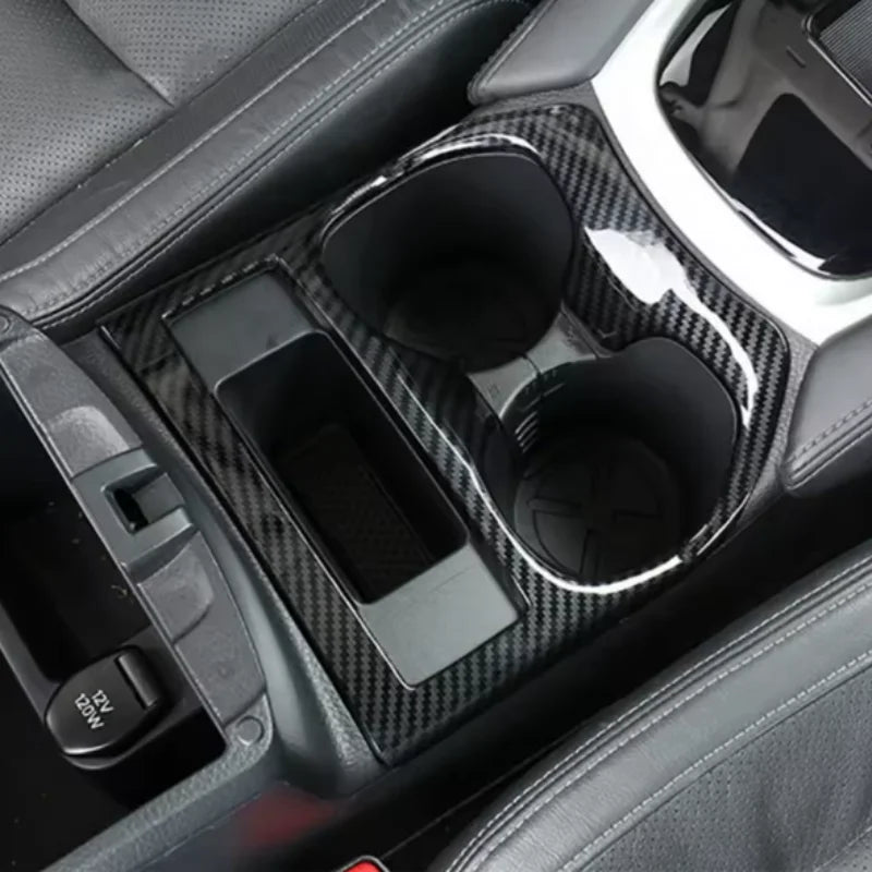 LHD Car Gear Shift Knob Sticker Panel Frame Trim Cover For Nissan X-Trail T32 Rogue 2014 -2020 Accessories