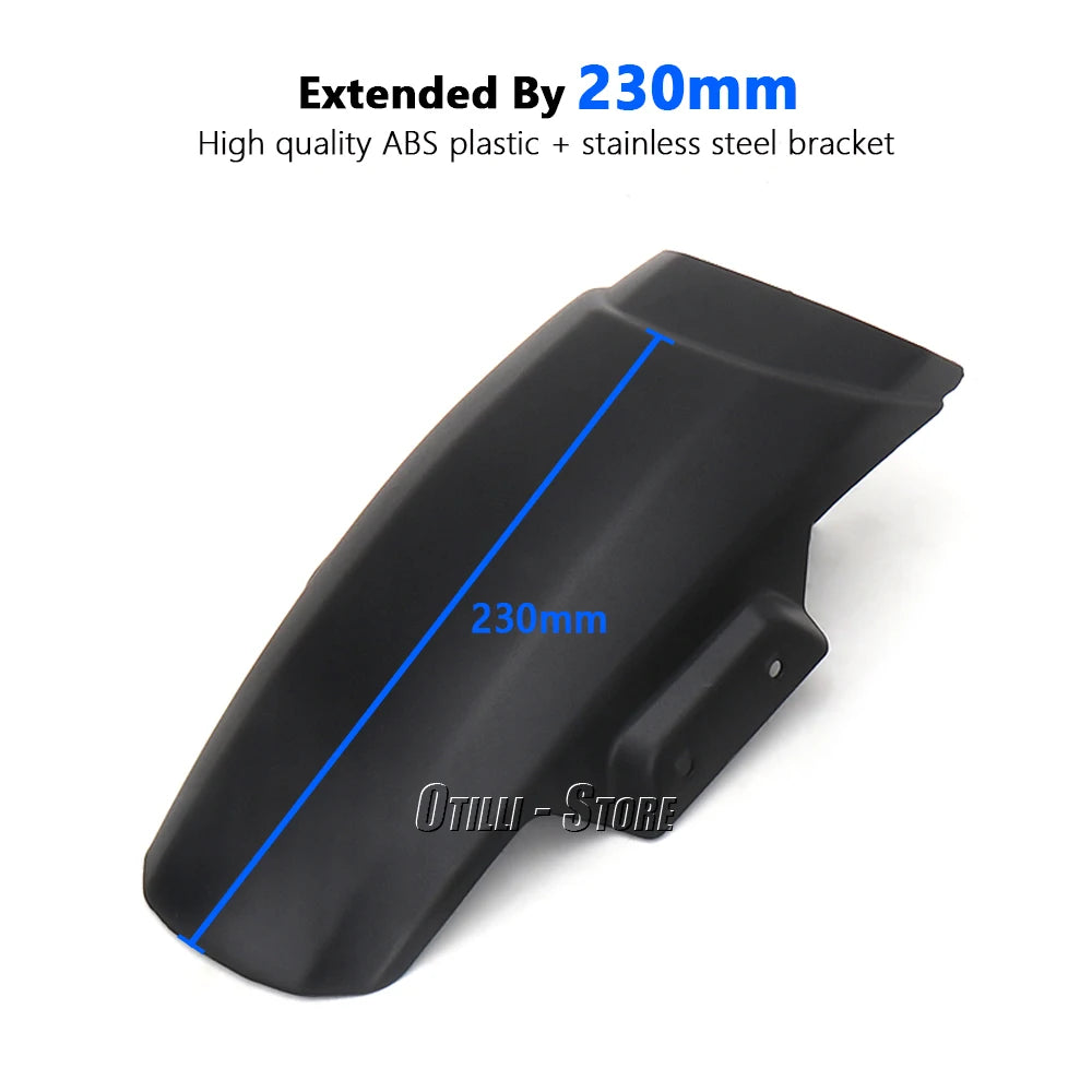 Front Fender For Honda CRF1100L CRF1000L CRF 1100 1000 Africa Twin Adventure Sports Black Mudguard Extension Splash Extender