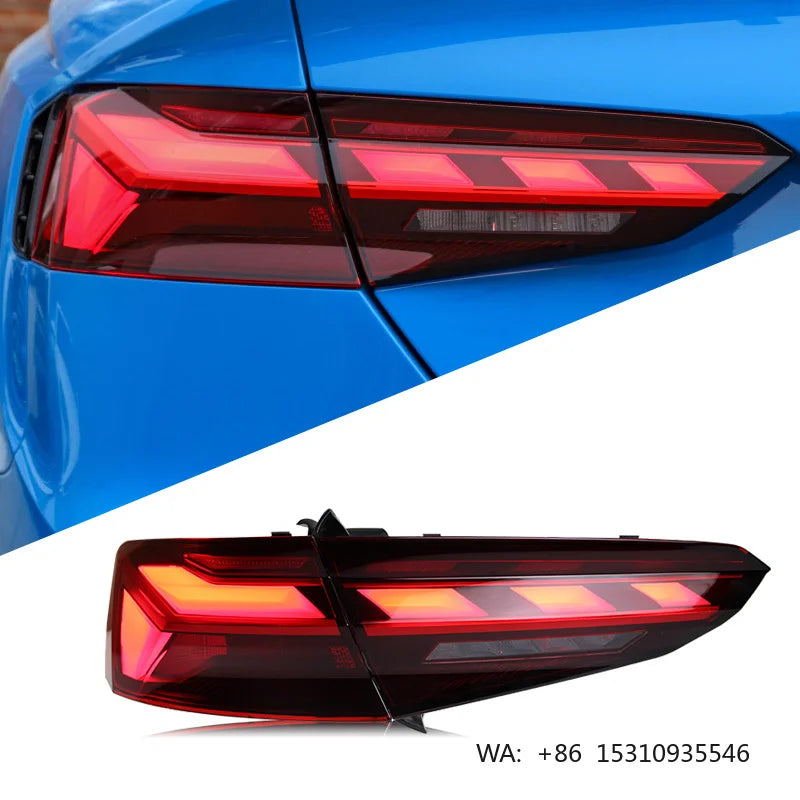 Auto Car Accessories LED Tail Lights for Audi A5 2017-2020 Taillight New Upgrade S5 B9 Style Full LED Sequential Turn Signal