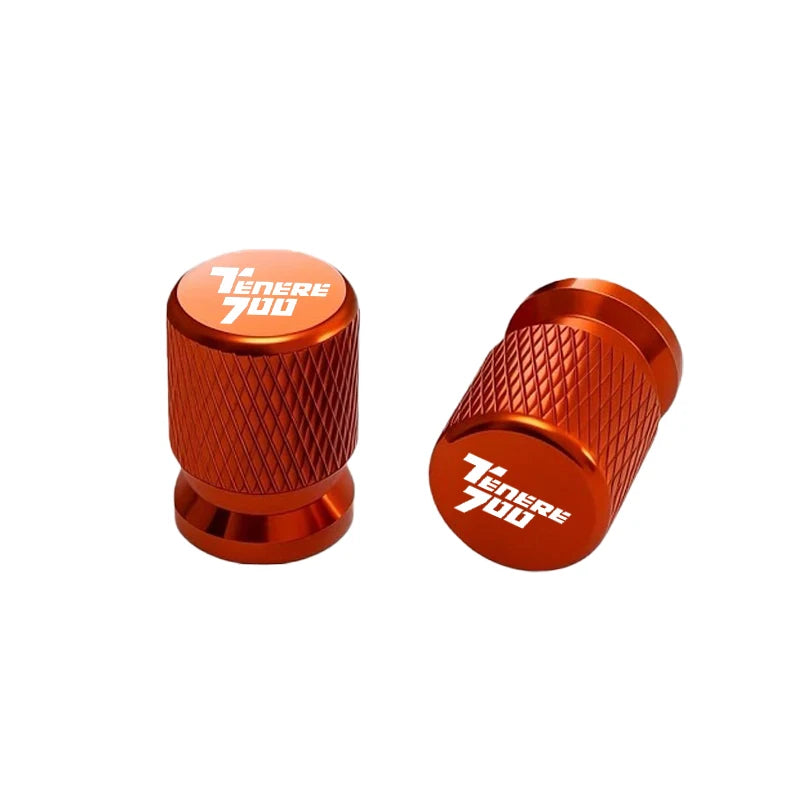 2PCS Motorcycle Aluminum For YAMAHA TENERE700 XT700 TENERE 700 World Raid T700 T7 Alloy Tire Wheel Parts Valve Stem Caps Cover