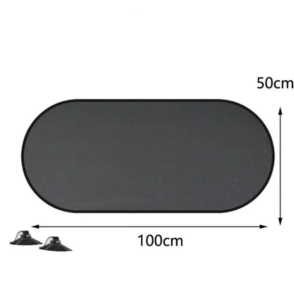1Set Black Window Curtain Side Glass Mesh Sunshades Accessories Auto Front Rear Car Window Sunshade Cover Sun UV Protection