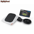 BigBigRoad For Land Rover Discovery 2 3 4 Sport Defender Vision Car OBD2 HUD Head Up Display Speedmeter Windscreen Projector